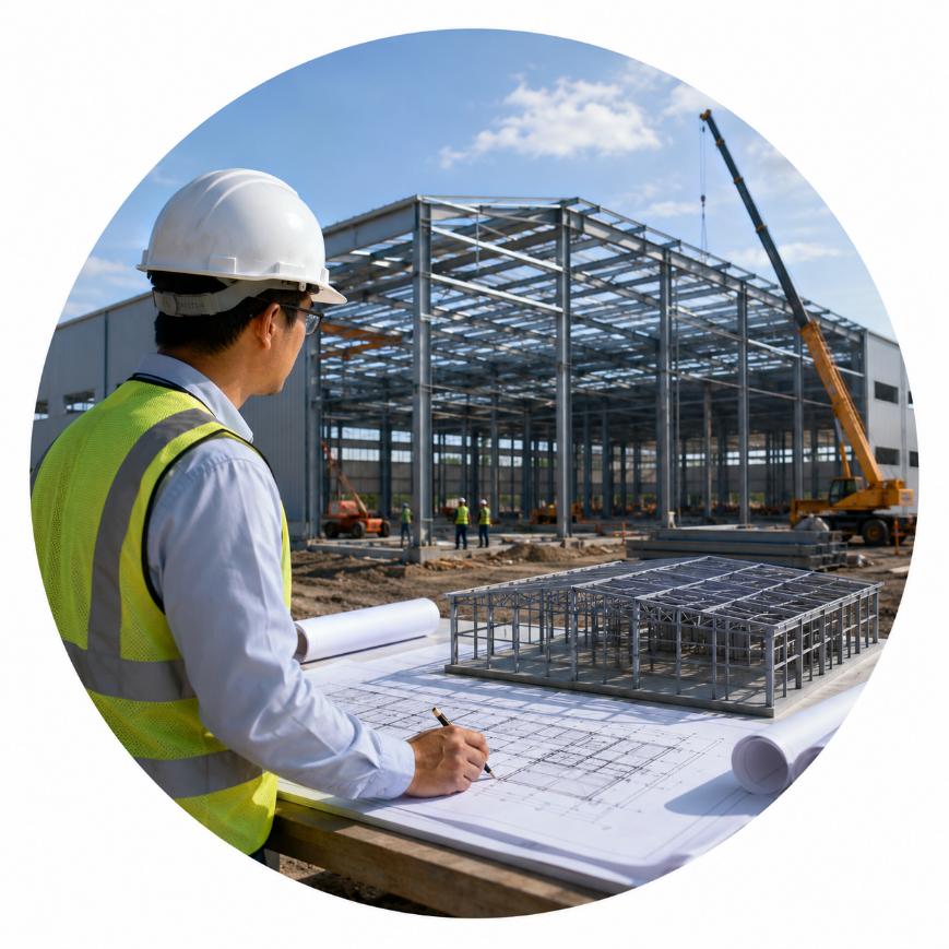 Thiết kế thi công nhà xưởng